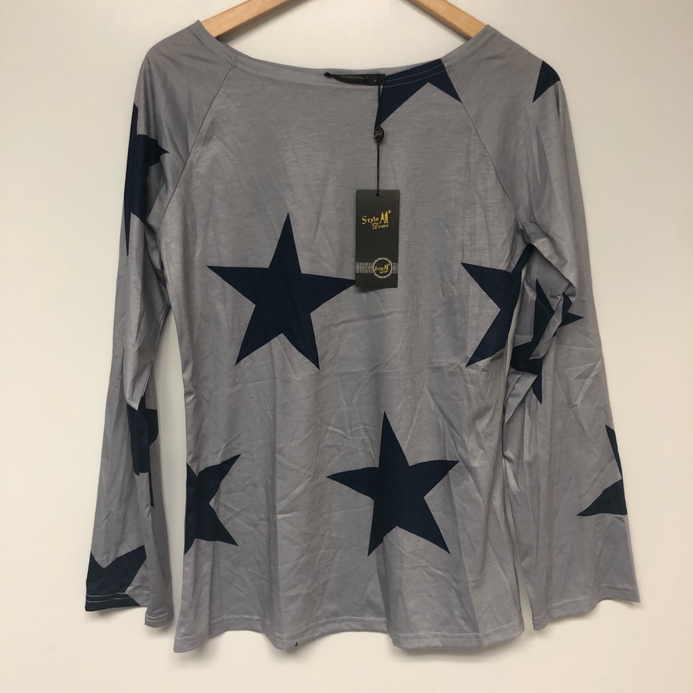 NWT Style Dome Small Long Sleeve Shirt